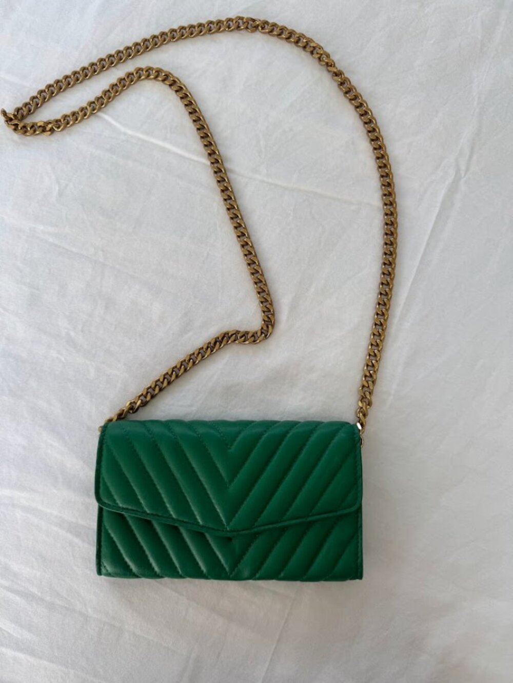 Vince Camuto Kelly Green Wallet/Evening bag
